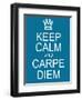 Keep Calm and Carpe Diem-mybaitshop-Framed Premium Giclee Print