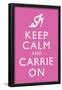 Keep Calm and Carrie On-null-Framed Poster