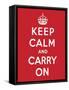 'Keep Calm and Carry On', 1939-English School-Framed Stretched Canvas