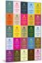 Keep Calm and Carry On Colorful Collage Poster-null-Mounted Photo