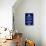 Keep Calm and Carry On, Dark Blue-null-Stretched Canvas displayed on a wall