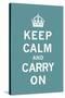 Keep Calm And Carry On I-The Vintage Collection-Stretched Canvas