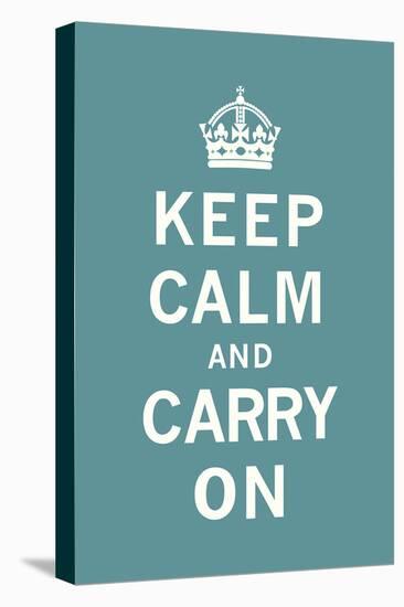Keep Calm And Carry On I-The Vintage Collection-Stretched Canvas