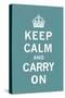 Keep Calm And Carry On I-The Vintage Collection-Stretched Canvas