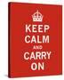 Keep Calm And Carry On II-The Vintage Collection-Stretched Canvas