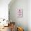 Keep Calm and Carry On, Light Pink-null-Stretched Canvas displayed on a wall