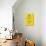 Keep Calm and Carry On Motivational Bright Yellow Art Print Poster-null-Poster displayed on a wall