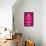 Keep Calm and Carry On (Motivational, Magenta) Art Poster Print-null-Framed Poster displayed on a wall