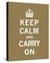 Keep Calm And Carry On VII-The Vintage Collection-Stretched Canvas