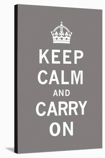 Keep Calm And Carry On VIII-The Vintage Collection-Stretched Canvas