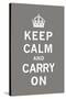 Keep Calm And Carry On VIII-The Vintage Collection-Stretched Canvas