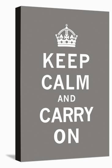 Keep Calm And Carry On VIII-The Vintage Collection-Stretched Canvas