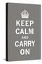 Keep Calm And Carry On VIII-The Vintage Collection-Stretched Canvas