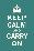 Keep Calm and Carry On-null-Lamina Framed Art Print