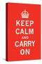 Keep Calm and Carry On-The Vintage Collection-Stretched Canvas