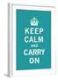 Keep Calm and Carry On-The Vintage Collection-Framed Art Print