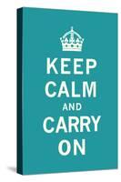 Keep Calm and Carry On-The Vintage Collection-Stretched Canvas
