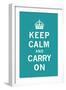 Keep Calm and Carry On-The Vintage Collection-Framed Art Print