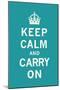 Keep Calm and Carry On-The Vintage Collection-Mounted Art Print