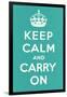 Keep Calm and Carry On-null-Framed Art Print