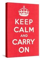 Keep Calm and Carry On-null-Stretched Canvas