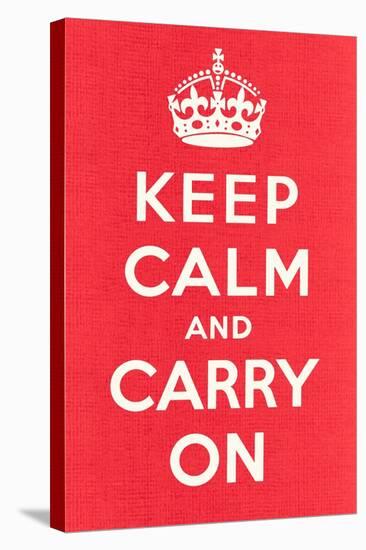 Keep Calm and Carry On-null-Stretched Canvas