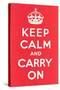 Keep Calm and Carry On-null-Stretched Canvas