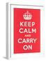 Keep Calm and Carry On-null-Framed Art Print