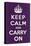 Keep Calm and Carry On-null-Stretched Canvas