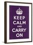 Keep Calm and Carry On-null-Framed Art Print