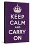 Keep Calm and Carry On-null-Stretched Canvas