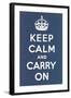 Keep Calm and Carry On-null-Framed Art Print