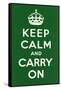 Keep Calm and Carry On-null-Framed Stretched Canvas