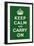 Keep Calm and Carry On-null-Framed Art Print