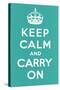 Keep Calm and Carry On-null-Stretched Canvas