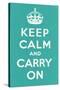 Keep Calm and Carry On-null-Stretched Canvas