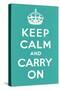 Keep Calm and Carry On-null-Stretched Canvas