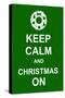 Keep Calm and Christmas On-prawny-Stretched Canvas