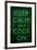 Keep Calm and Code On Poster-null-Framed Poster