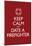 Keep Calm and Date a Firefighter Poster-null-Mounted Poster