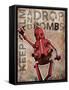 Keep Calm and Drop Bombs-Craig Snodgrass-Framed Stretched Canvas