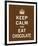 Keep Calm and Eat Chocolate-The Vintage Collection-Framed Giclee Print