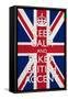 Keep Calm and Fake a British Accent-null-Framed Stretched Canvas