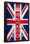 Keep Calm and Fake a British Accent-null-Framed Poster