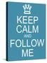 Keep Calm and Follow Me-mybaitshop-Stretched Canvas