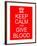 Keep Calm and Give Blood-mybaitshop-Framed Art Print