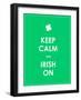 Keep Calm and Irish On-place4design-Framed Art Print