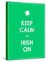 Keep Calm and Irish On-place4design-Stretched Canvas