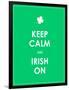 Keep Calm and Irish On-place4design-Framed Art Print