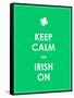 Keep Calm and Irish On-place4design-Framed Stretched Canvas